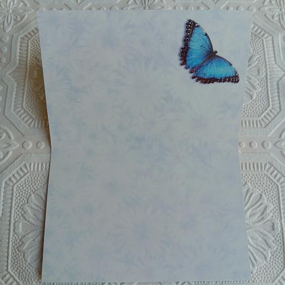 Butterly Stationery Cards 8 ct - Picture 9 of 16